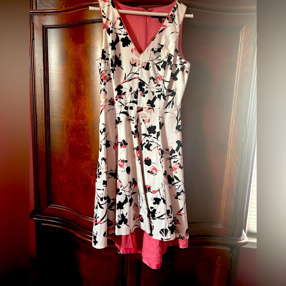 White House Black Market Hi Low Dress